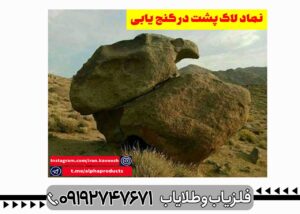 نماد لاک پشت در دفینه یابی