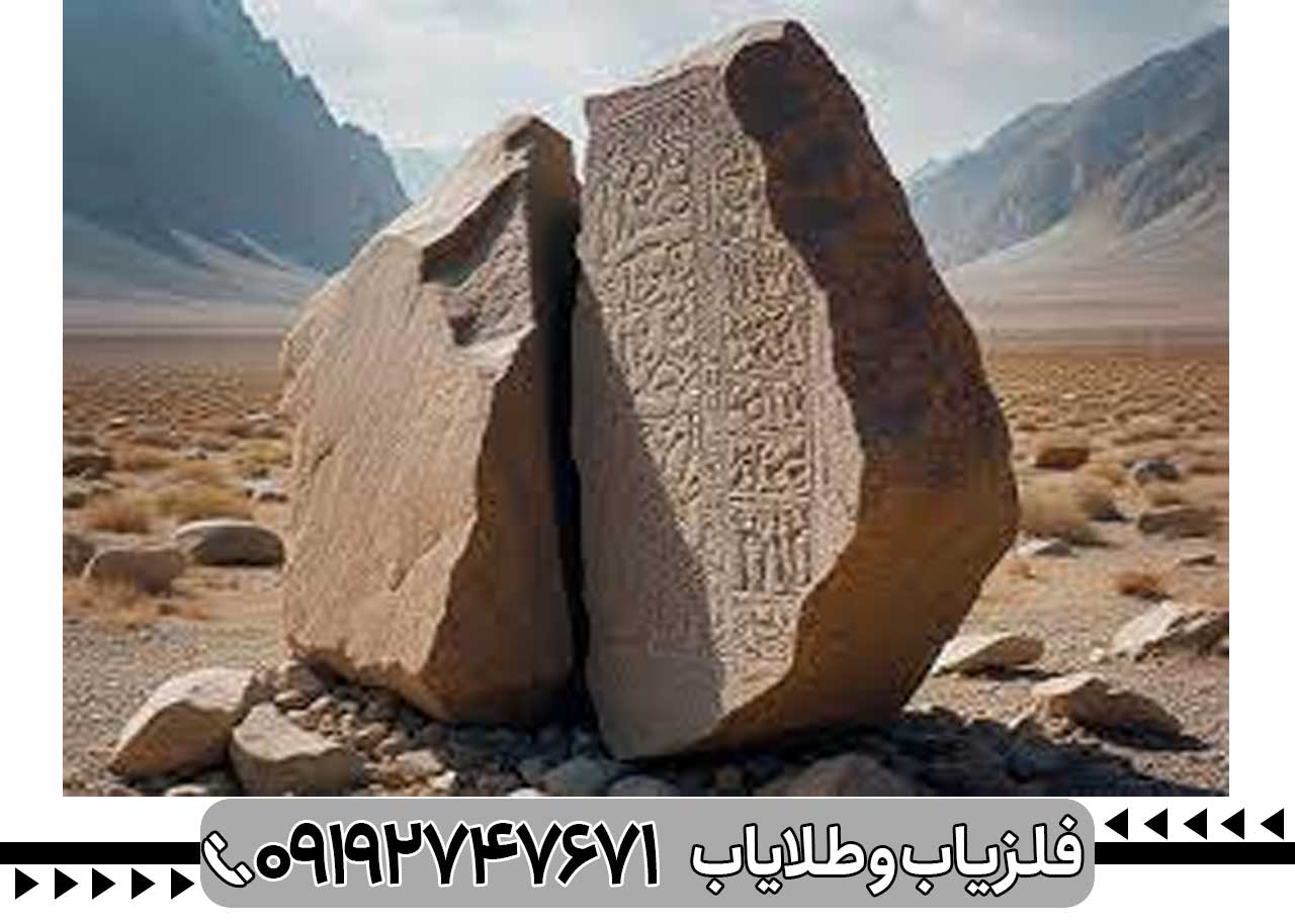 سنگ دو شاخ پوآرو در گنجیابی