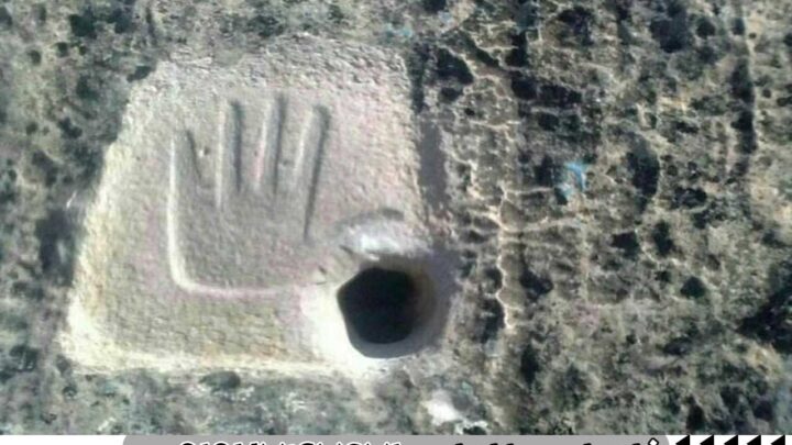 نشانه دست در گنج یابی