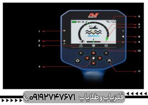 فلزیاب جی پی زد GPZ8000 استرالیایی